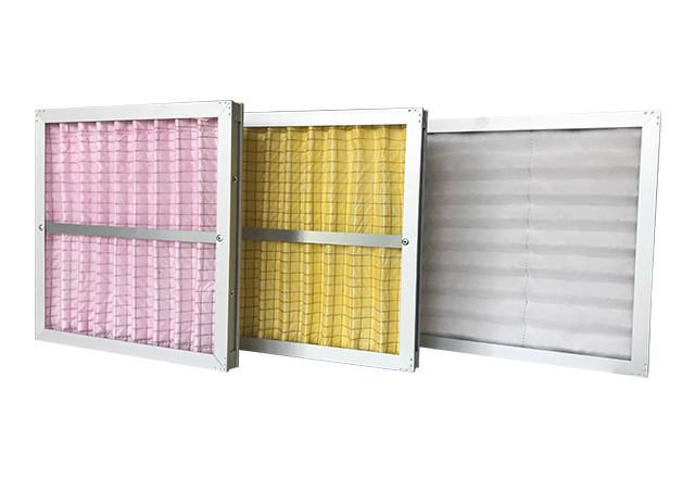 Merv panel air filter